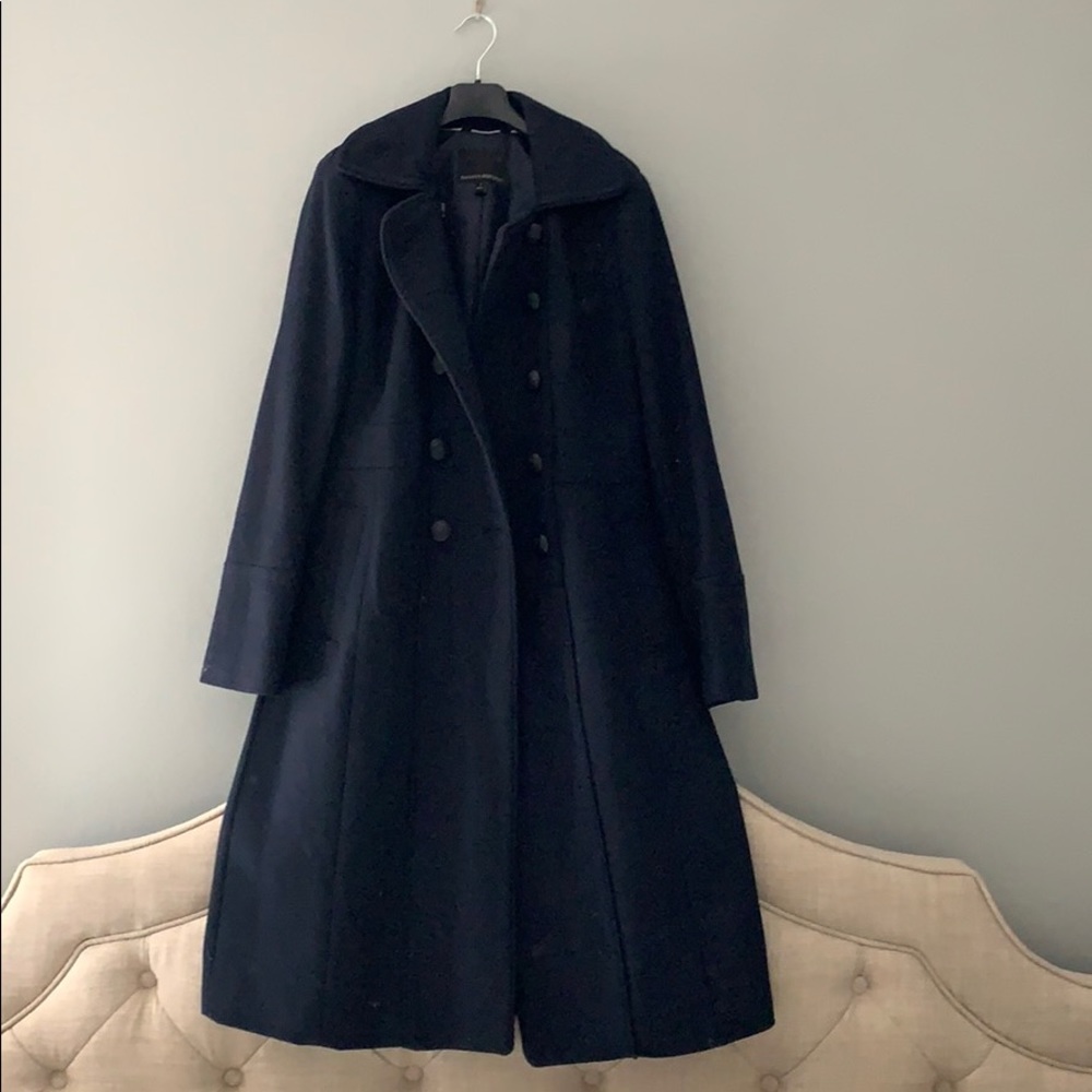 B Republic Italian Melton Military Coat, NEW!!!
